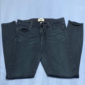 PAIGE hoxton ultra skinny Midnight Blue Denim Jeans